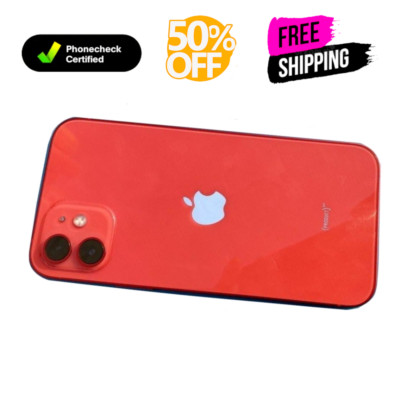 Apple iPhone 12 64GB 128GB Unlocked GSM CDMA Verizon Metro PCS Straight Talk iO