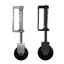 Gate Wheel Spring Loaded Garden Galvanised Heavy Duty Sliding Caster For Gate