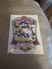Randy Moss 2021 Legacy Decade of Dominance DD-16 Vikings HOF