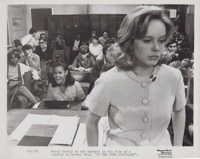 Sandy Dennis in Up the Down Staircase (1967)    Original Vintage Photo K 288