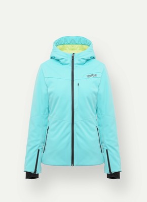 Giacca Sci COLMAR Giubbotto Neve Con Cappuccio Donna Azzurra | eBay