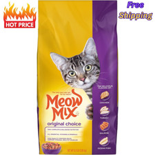Meow Mix Original Choice Dry Cat Food, 6.3 Pound Bag