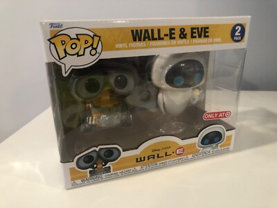funko pop WALL-E and EVE 2-pack