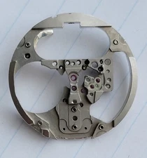 Vintage Bulova Accutron 214 #709 Movement Pillar Plate USA M5 M8 1965 & 1968