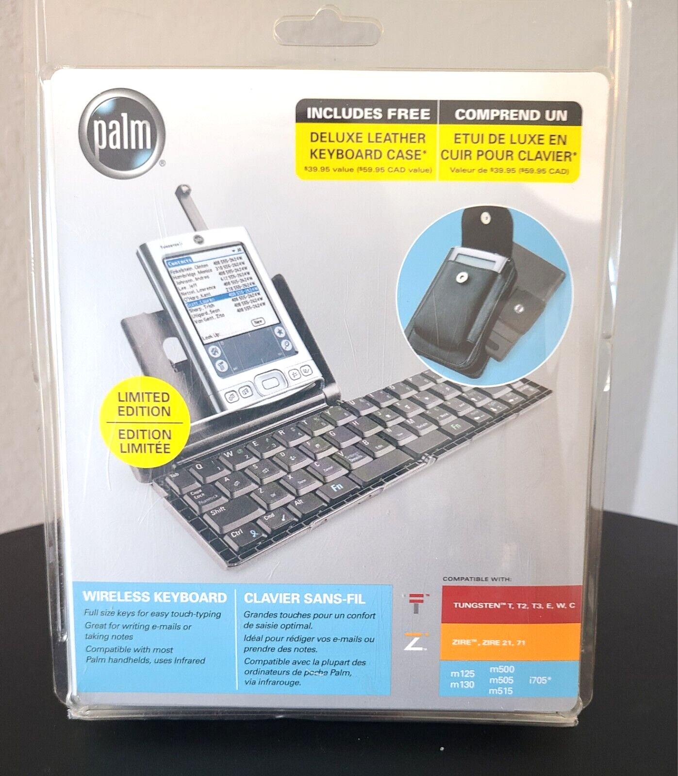 Palm Pilot Handheld Infrared Wireless Keyboard PDA Accessory