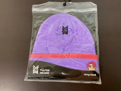 BTS TinyTAN Official Authentic Goods Beanie + Tracking Number