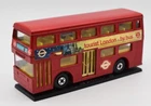 Matchbox Lesney Super Kings K15 The Londoner Bus tourist London red England Base
