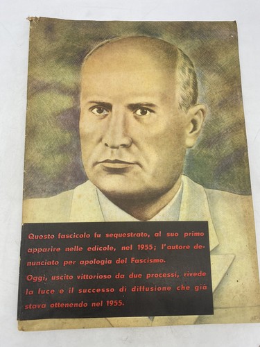 PINO RAUTI - BENITO MUSSOLINI - CEN