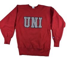 Vintage 90s UNI Champion Reverse Weave Sweater USA Made Men Large Crewneck EUC