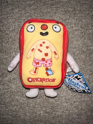 Hasbro Operation 7'' Plush Toy Factory Brand New with Tags