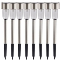 8X Solar Led Gartenleuchten Solarlampe Gartenlampe Gehwegleuchte Solarleuchte