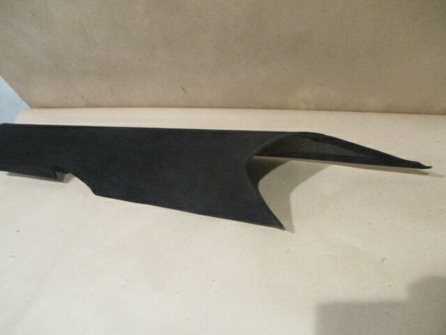 Lamborghini Gallardo - LH A-Pillar Trim Cover - Black Alcatara - P/N 400867233D