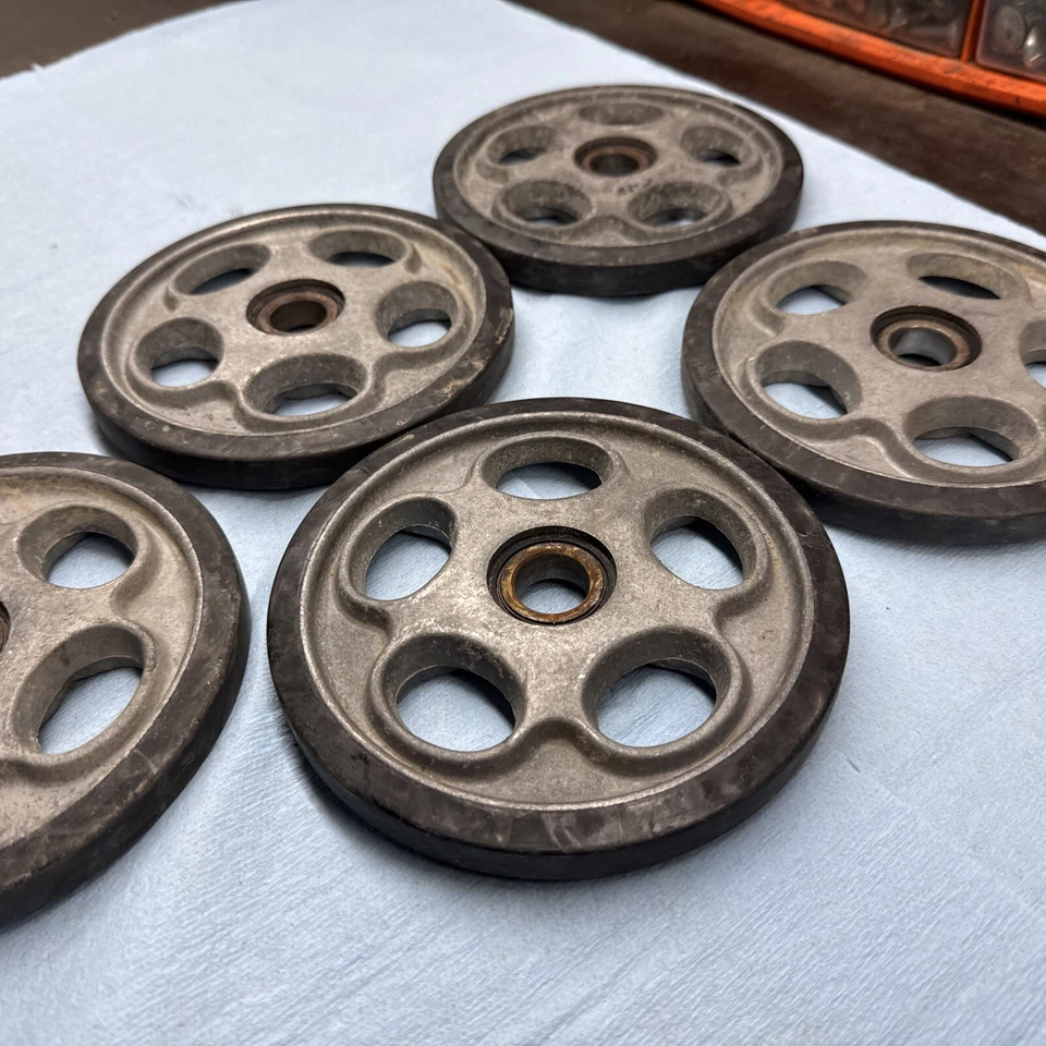 Yamaha SRV540 1985 moto de nieve vintage SRV540 Srv 540 suspensión trasera ruedas locas 6"" Foto 3 de 4