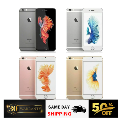Apple iPhone 6s 16GB 32GB 64GB 128GB Clean IMEI Fully Unlocked GSM