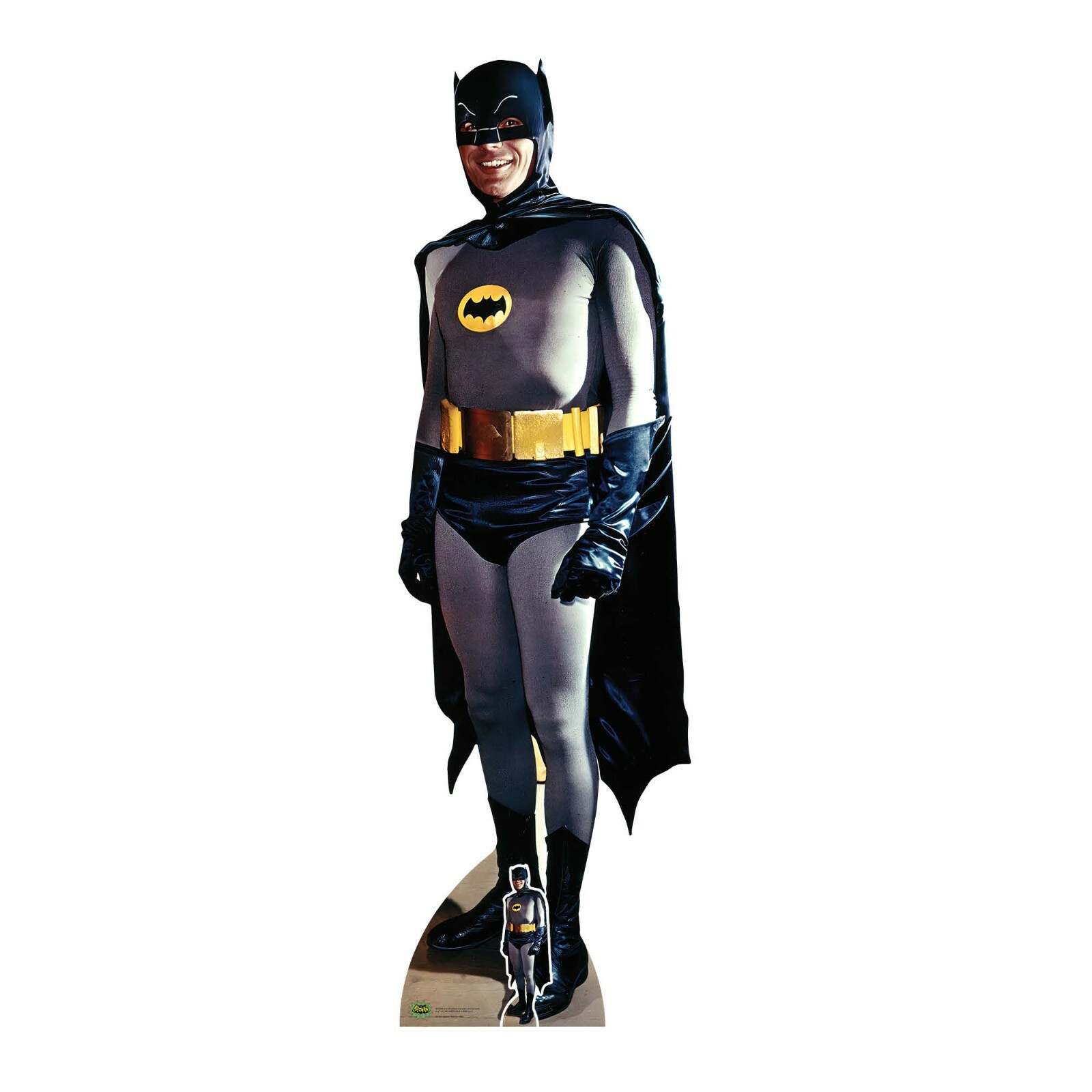 Batman Adam West 1966 Lifesize and Mini Cardboard Cutout / Standup