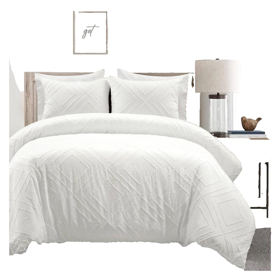 Edredones Blanco Jacquard, colchas y cobertores para cunas