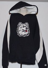 NCAA UCONN Huskies Logo Colosseum Youth XL 20 Blue Hoodie