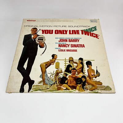 You Only Live Twice John Barry & Nancy Sinatra Vinyl LP