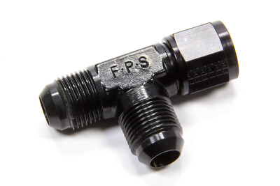 FRAGOLA 498305-BL FRAGOLA #10 Female T-Swivel on Run Fitting Black