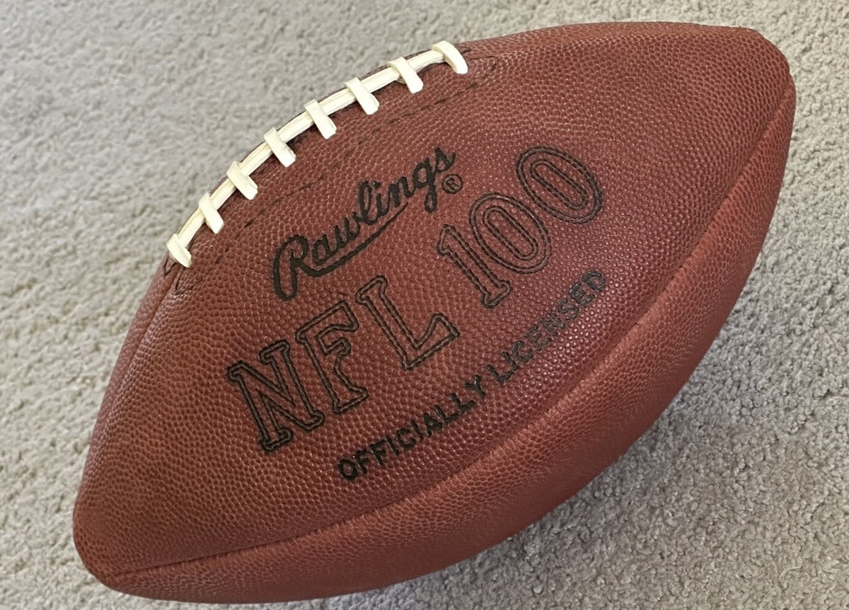 Vintage 1970s Rawlings Leather Official NFL 100 Football w Vintage 1970s Rawlings Leather Official NFL 100 Football w