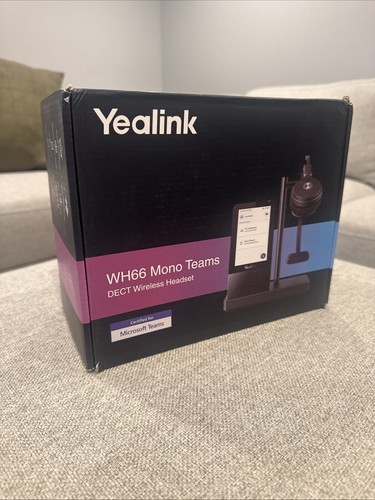 Casque DECT mono sans fil Yealink WH66 certifié équipes - Photo 5/8