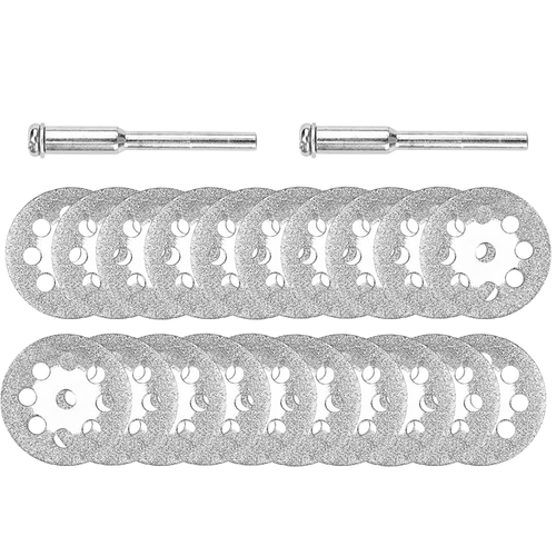 22mm Diamond Cutting Disc with Shank Set Rotary Tool Accessories F Cutting Stone - Picture 10 of 10
