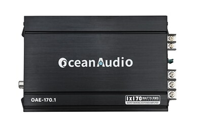 OceanAudio OAE-170.1 Car Audio Subwoofer Amplifier - Monoblock 340W