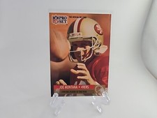1991 Pro Set - Award Winner #3 Joe Montana San Francisco 49ers 