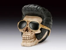 Skull Elvis Like Figurine Statue Skeleton Halloween