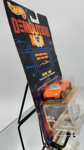 Hot Wheels Demolition Man Pontiac Salsa Arancione 1993 NUOVO IN SCATOLA - Foto 6 di 8