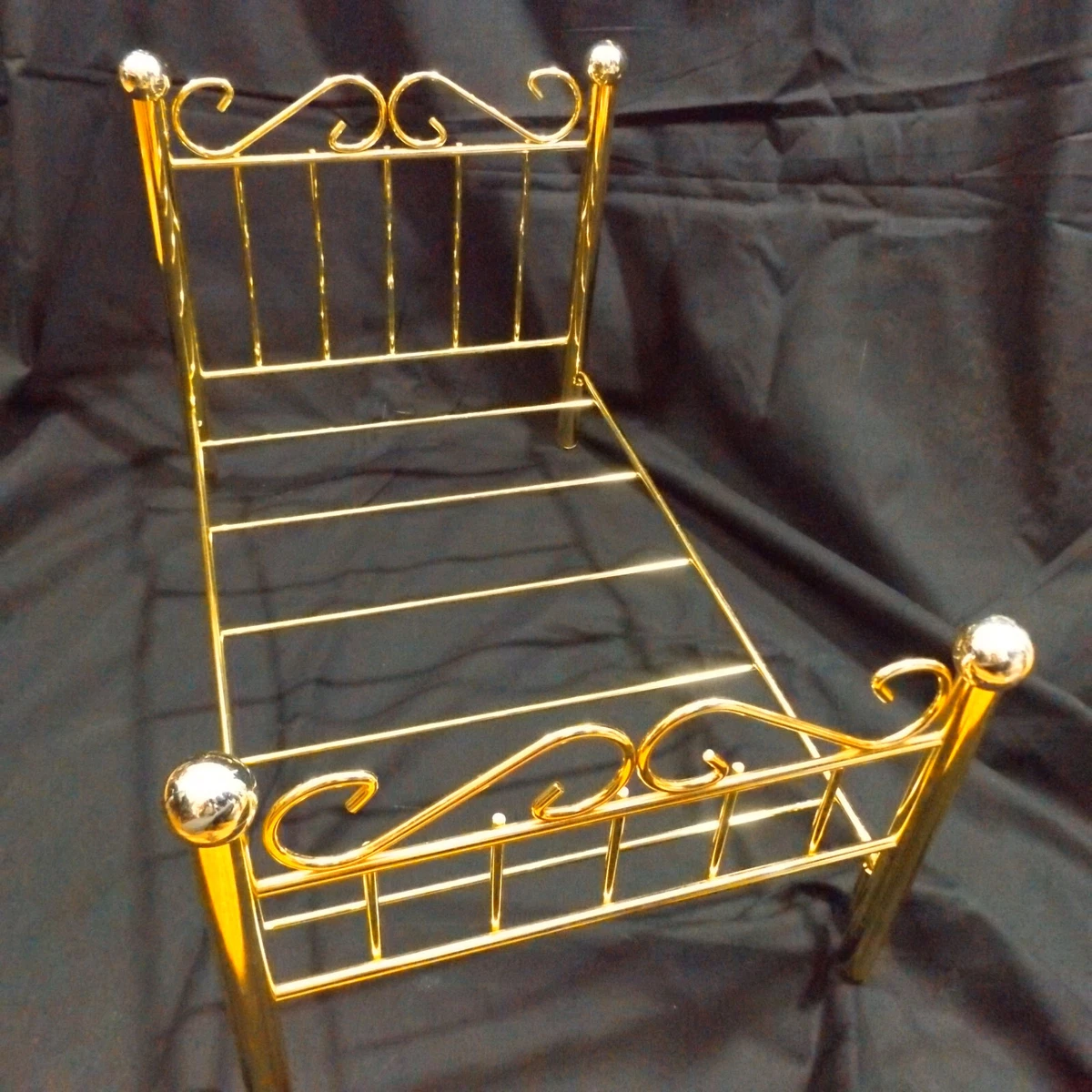 American Girl Brass Bed Frame - 90s Retired (Pleasant Company)