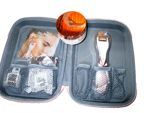 BeautyBio GloPro ~ Microneedling Regeneration tool kit in zipper case