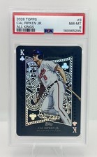 2026 Topps Series 1 - Cal Ripken Jr. - ALL KINGS - Case Hit SSP – PSA 8 NM-MT