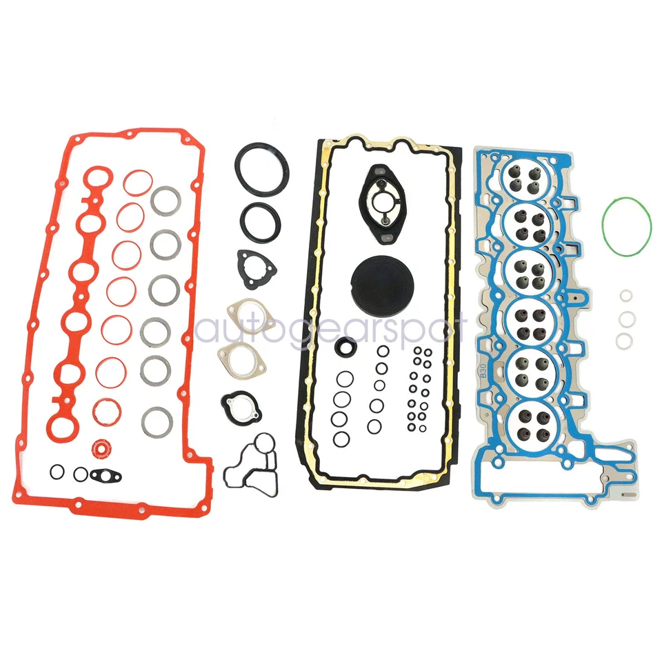 Juego de juntas de culata completa para BMW 323i E90 E91 325i E93 325xi 523i E60 E61 N52B25A X3 Foto 2 de 4