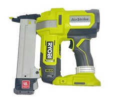 Ryobi ONE+ 18-Gauge Cordless AirStrike Narrow Crown Stapler P361 Green