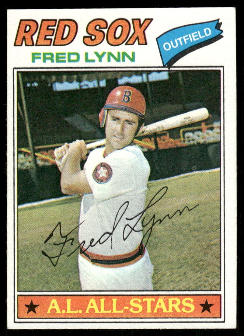 1977 Topps #210 Fred Lynn