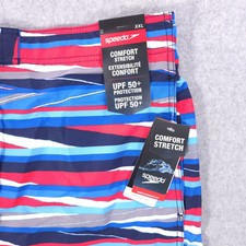 Speedo Comfort Stretch UPF 50 High Risk Bondi Mesh Lined 20" Boardshort Mens XXL