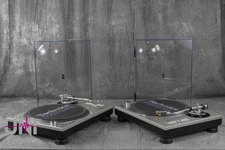 Technics SL-1200MK3D Silver Direct Drive DJ Turntable PAIR Very Good condition