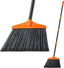 Lifewit Outdoor/Indoor Broom Heavy Duty, Sweeping Soft Floor Brush with 53"