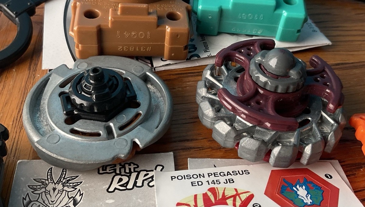 Beyblade Metal Masters 2-Pack: Fury Capricorn & Poison Pegasus | eBay