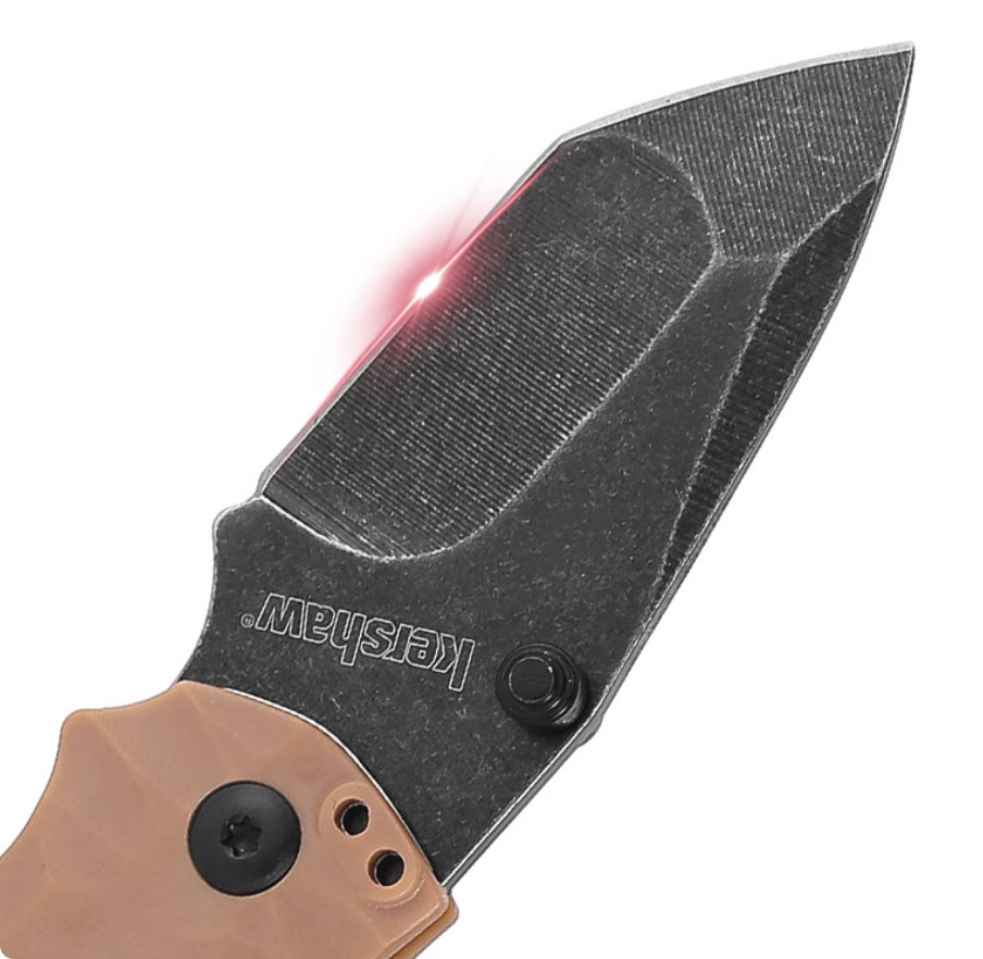 Kershaw Shuffle II 2 Tanto Black Wash 4" 8750TTANBW Brown Folding Knife