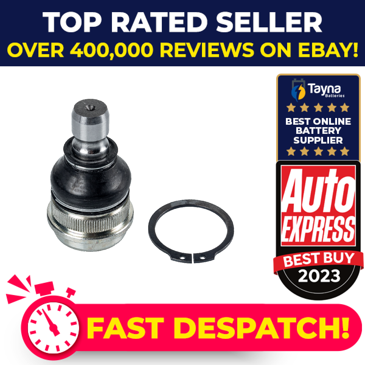 Ball Joint fits HYUNDAI i10 AC3, PA 1.0 Lower 2011 on Suspension 545302K000 Febi