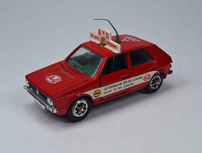 GAMA MINI - VOLKSWAGEN GOLF Mk1 ''AvD'',  Made in Hong Kong, scale 1:43