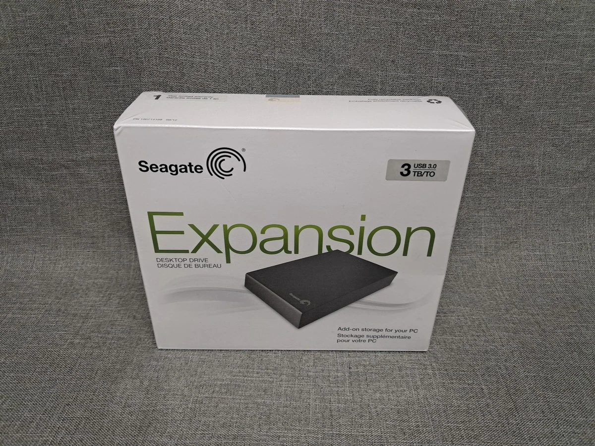 Seagate 3 TB Desktop External Hard Disk Drives for sale - eBay