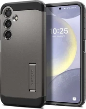 Spigen Tough Armor Galaxy S24 Plus Case with Kickstand (2024) | Gunmetal