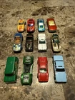 12 Vintage Car Assortment Including A 1969 Hot Wheels Mod Quad Redline.