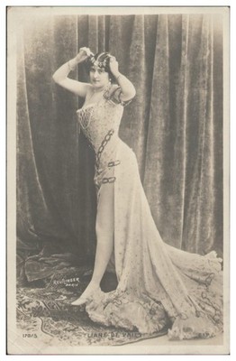 XX1641/ Liane de Vries  Schauspielerin + Tänzerin   Reutlinger Foto AK ca.1900