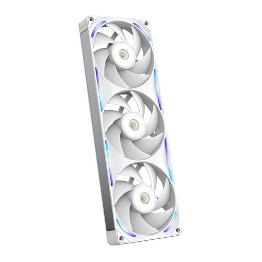 360mm NZXT F360X RGB Single-Frame Fan, White, 3100rpm, 104CFM, 41dB, 8-Pin NZXT