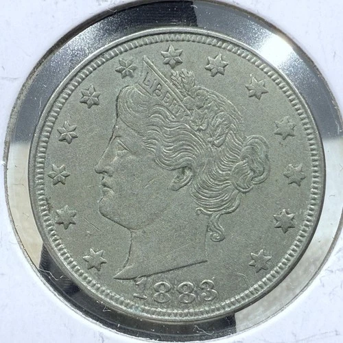 1883 Liberty V Nickel — photo from the most recent tracked eBay sale