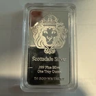 1 OZ. SILVER BAR - SCOTTSDALE MINT .999 SILVER BAR SEALED